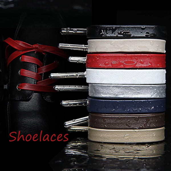 flat leather shoe laces