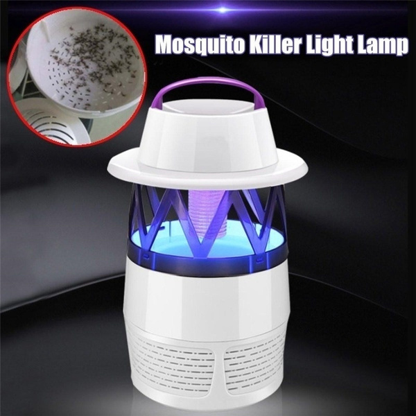ELECTRIC UV LIGHT MOSQUITO KILLER INSECT GRILL BUG TRAP CATCHER LAMP 