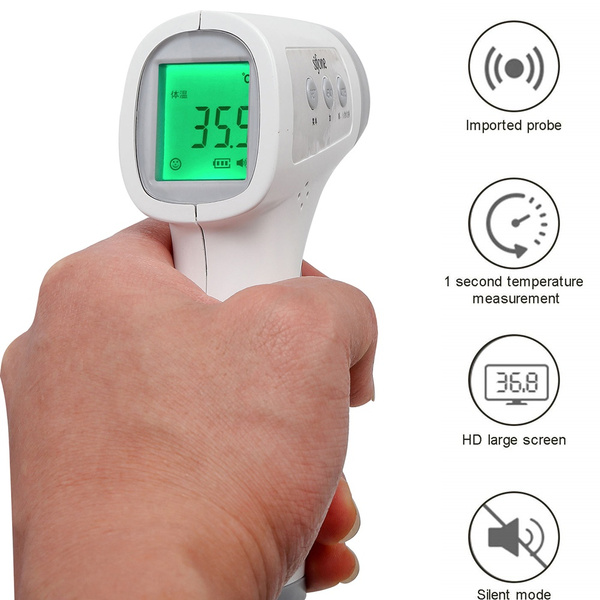 Infrared Digital Baby Adult Forehead Thermometer No Touch Temperature Gun Health