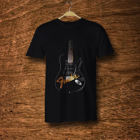 Jaco Pastorius T-Shirt Rock Jazz Bass Guitar Legend Fender Logo Homme Jersey 