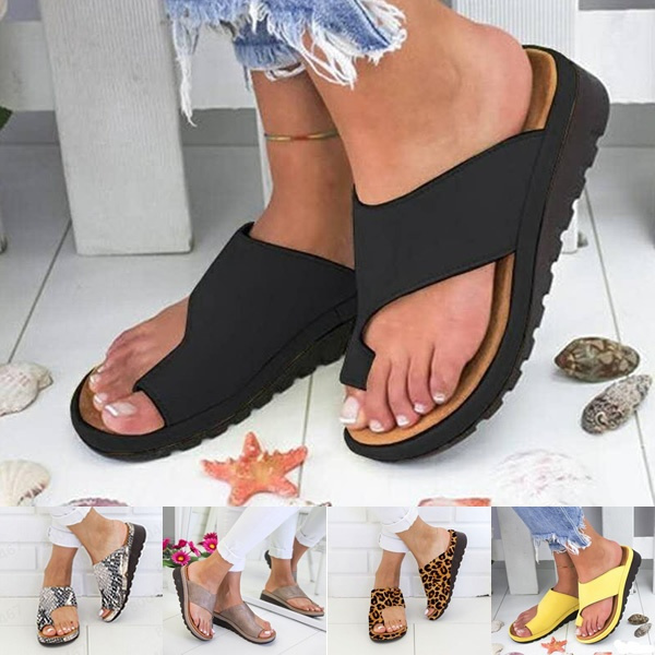 ladies platform slippers