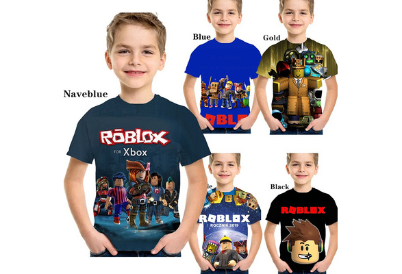 2020 Summer Children Clothing Boy And Girls T Shirt 3d Printed Cartoon Fireman Roblox Short Sleeve Kids Tee Geek - tshirt roblox medals