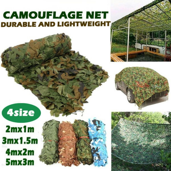 2m*3m Camouflage Camo Army Woodland Camping Military Hunting Hiking Shade