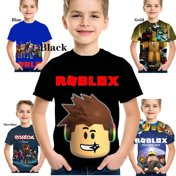 Fashion Kids T Shirt Roblox 3d Printed T Shirts Kids T Shirts Boys