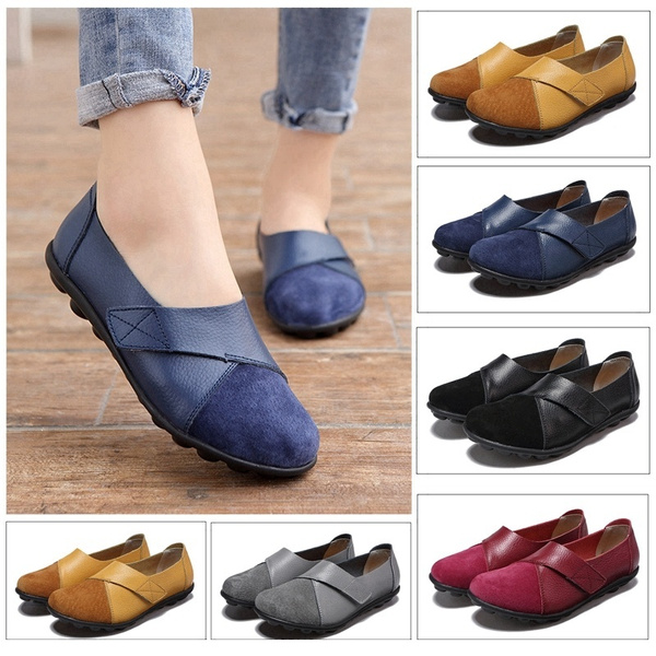 breathable loafers womens