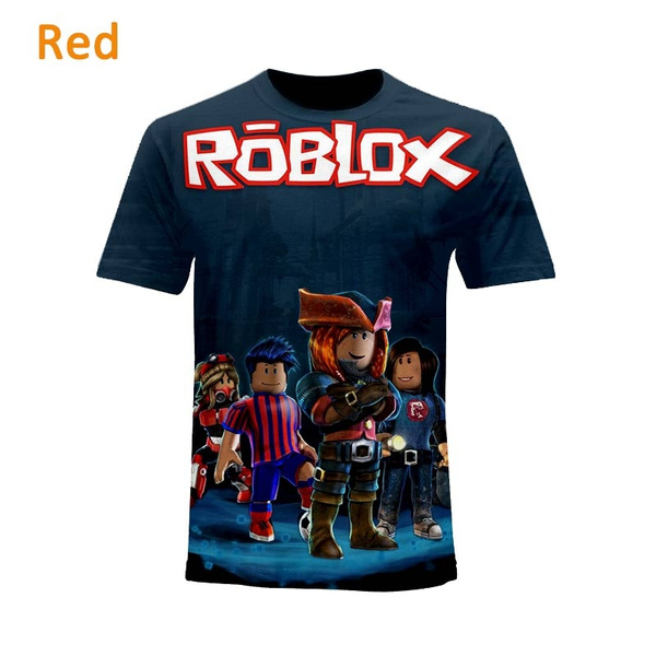 2020 Fashion Roblox 3d Printed T Shirts Kids T Shirts Boys Girls T Shirts Funny Tees Wish