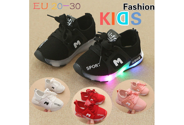 puma illuminescent toddler shoes