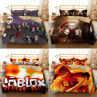 5 Style Cartoon Video Game Theme Roblox Bedding 3 Piece Set Adult
