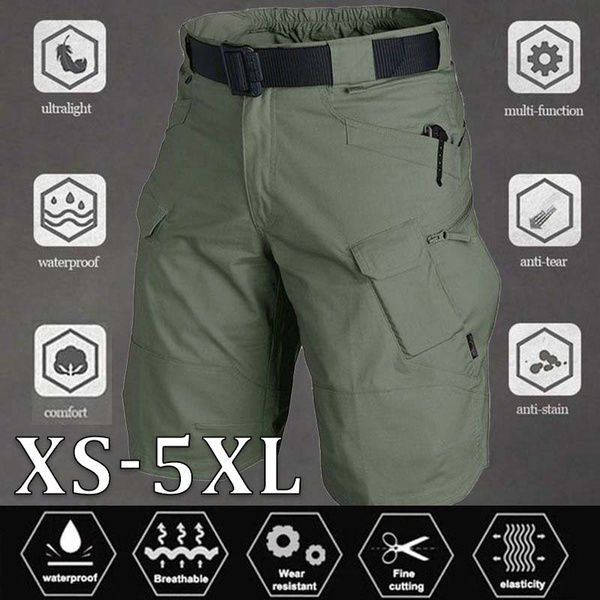 Men NEW Waterproof Tactical Cargo Shorts Tactical Military Army Cargo ...