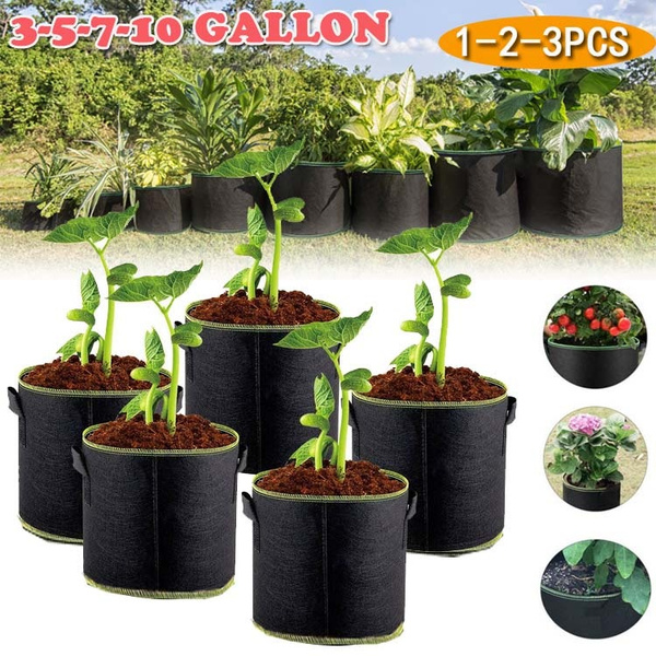 Reusable Large Grow Bag Planter Vegetable Tomato Potato Carrot Garden Plant Pot