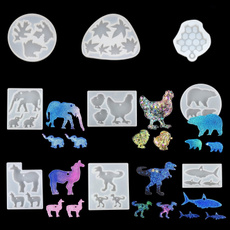 Animal Resin Molds Silica Gel Mold Crystal Glue Epoxy DIY Silicone Casting Mould
