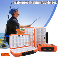 Accessories Organizer Bait Storage Case Double Layer Fishing Tackle Box