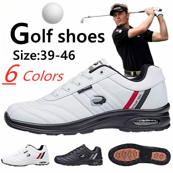 New Men's Golf Shoes Lightweight Men Shoes Golf Waterproof Anti-slip ...